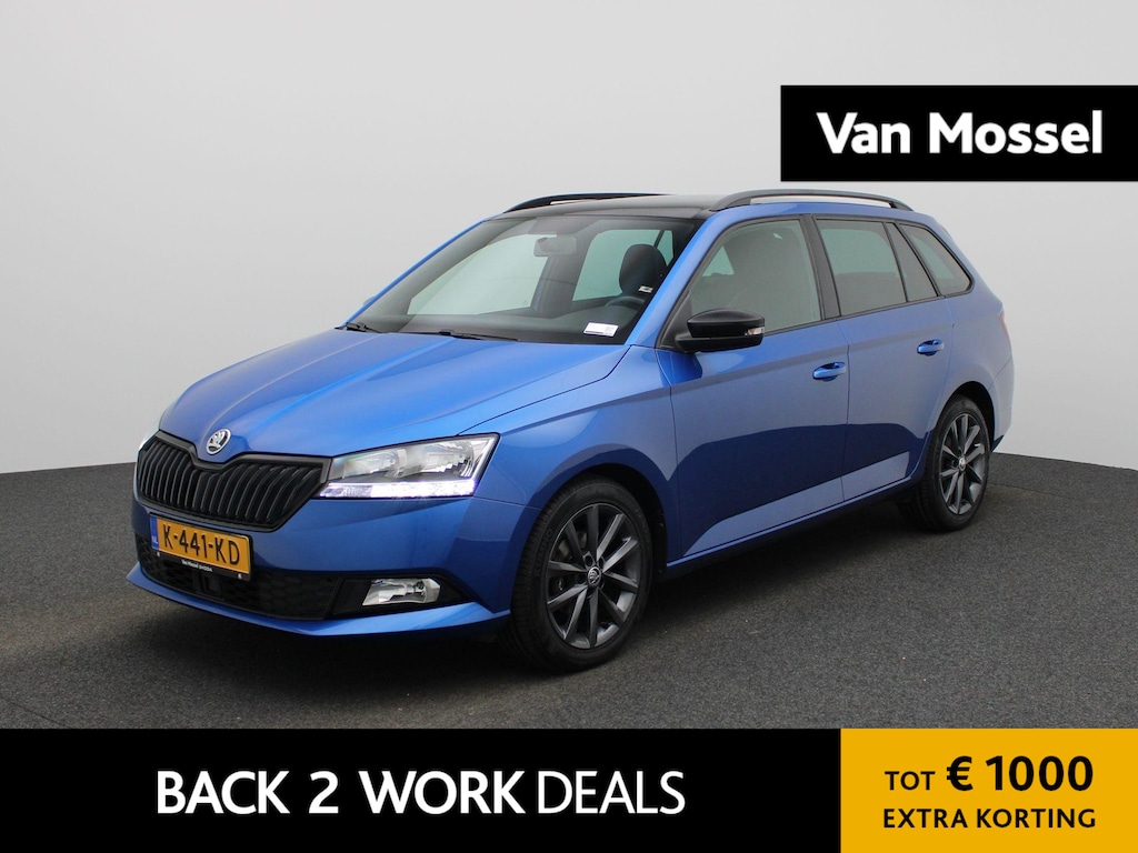 Skoda Fabia Combi 1.0 TSI Sport Business | Panoramadak | Parkeersensoren | SmartLink | Navigatie | Bluetooth |
