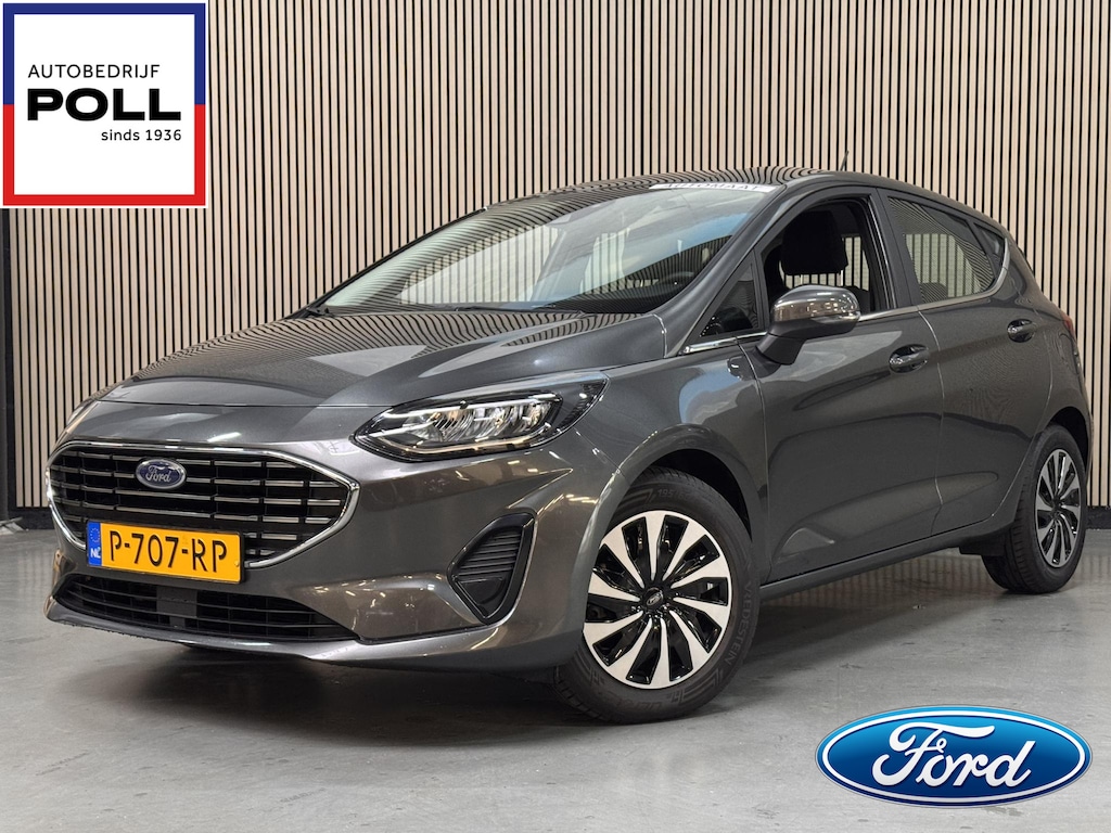 Ford Fiesta 125pk Eco Hybrid Automaat Titanium Climat Adaptive Cruise Apple Carplay Parkeersensoren 5drs