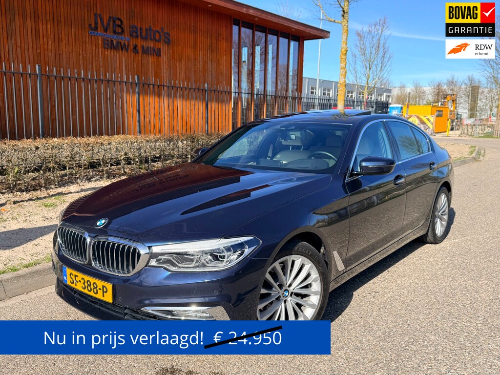 BMW 5-Serie 520i High Executive, schuifdak, comfortstoelen, Adaptive LED