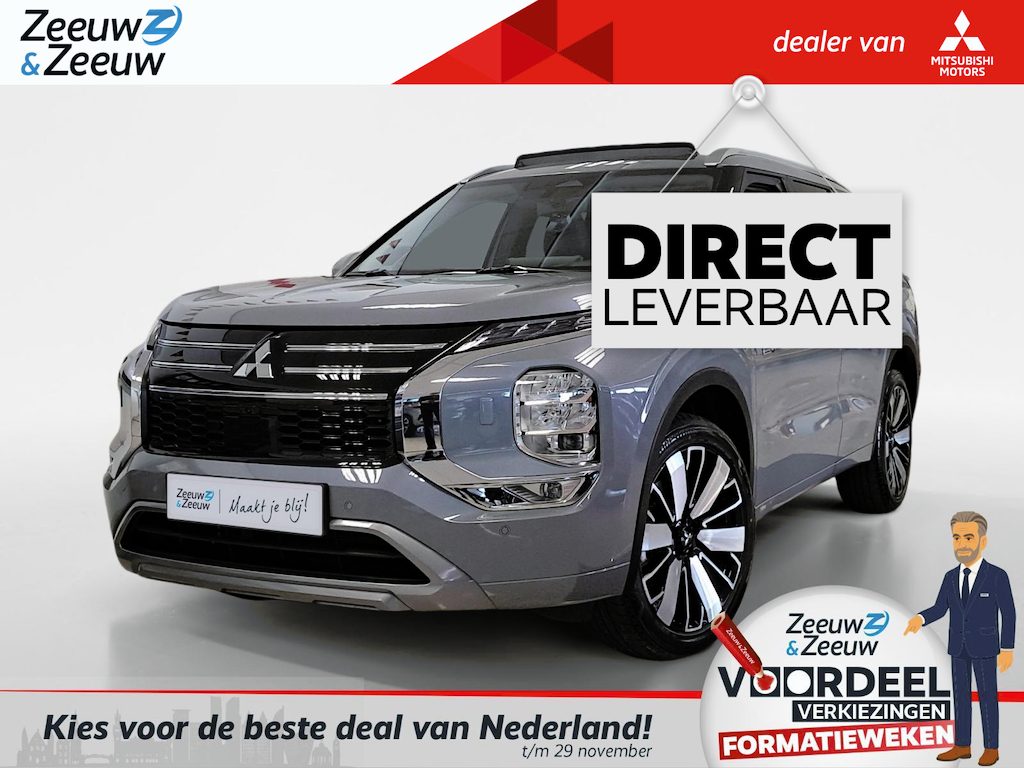 Mitsubishi Outlander 2.4 PHEV Instyle | 5000 EURO KORTING | NU DIRECT LEVEBAAR | 8 JAAR GARANTIE |