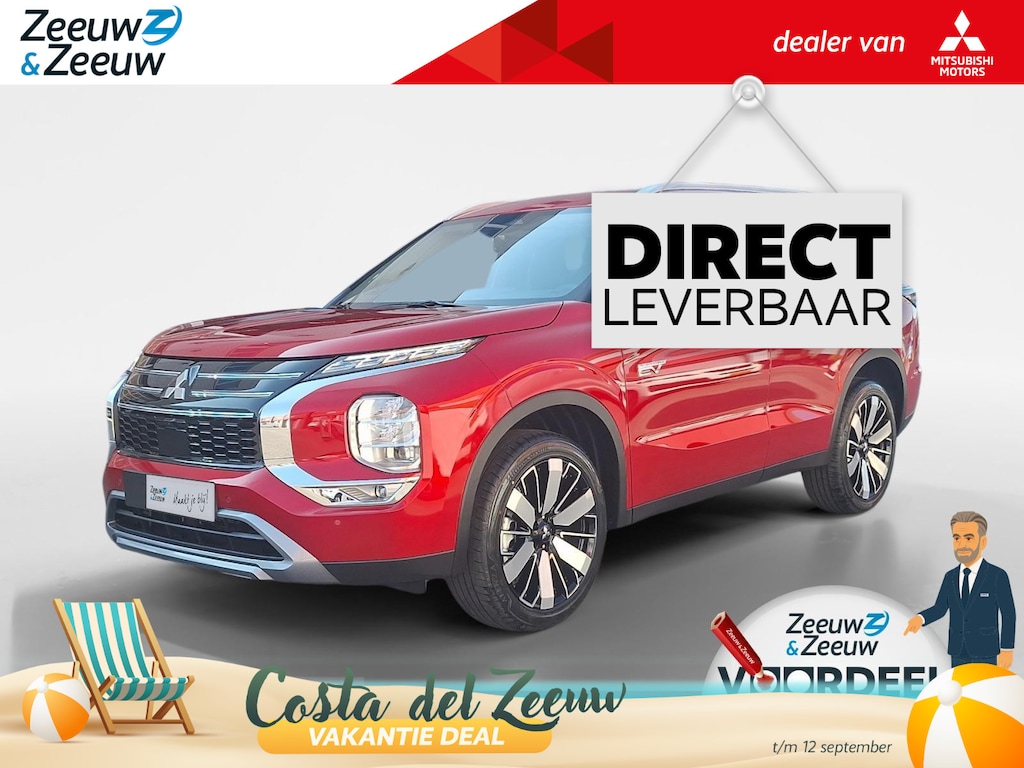 Mitsubishi Outlander 2.4 PHEV First Edition | 6000 EURO KORTING | NU DIRECT LEVEBAAR | 8 JAAR GARANTIE |