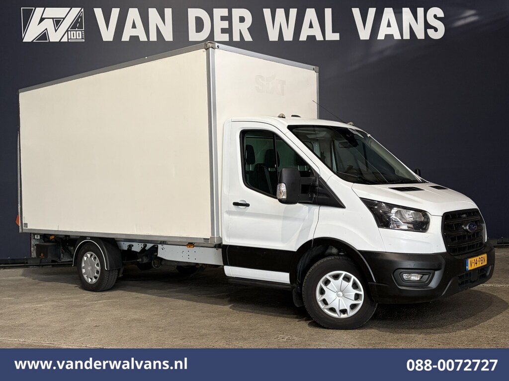 Ford Transit 2.0 TDCI 131pk Bakwagen Laadklep Euro6 Airco | 1040kg laadvermogen | Cruisecontrol | Verwarmde voorruit Bijrijdersbank