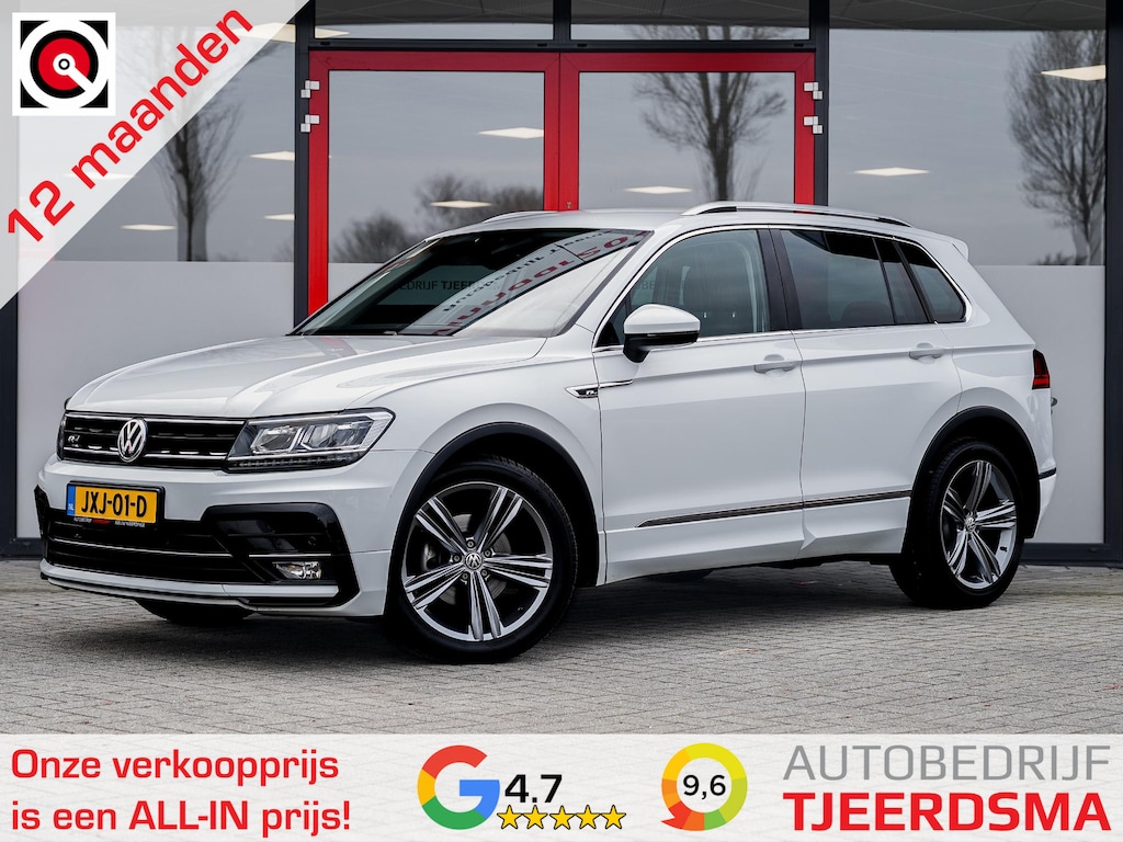 Volkswagen Tiguan 1.5 TSI R-Line | LED Koplampen | Adaptieve Cruise Control | Parkeersensoren | Climate Control | Apple Carplay | Android Auto | Privacy Glas | Keyless Entry & GO | Flippers | Variabele Stuuroverbrenging | 19'' Lichtmetalen Velgen |