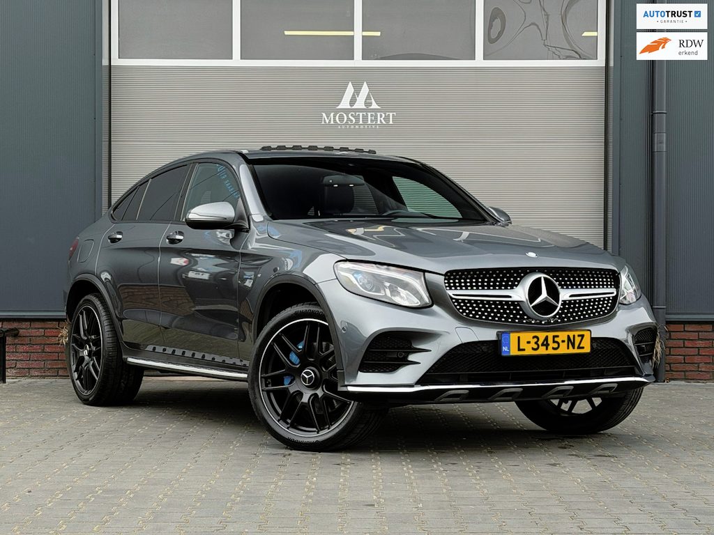 Mercedes-Benz GLC Coupe 350e 4MATIC AMG 1|2017|AMG-line|Pano|Trekhaak|Stoelverw.|Camera|21"LMV