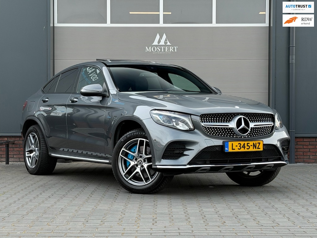 Mercedes-Benz GLC Coupe 350e 4MATIC AMG 1|2017|AMG-line|Pano|Trekhaak|Stoelverw.|Camera|21"LMV