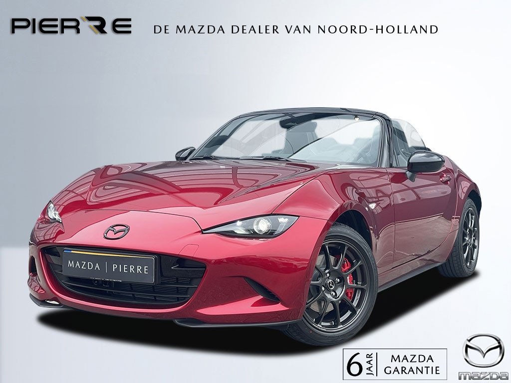 Mazda MX-5 1.5 SkyActiv-G 132 Homura | RECARO STOELEN | NAVI | LED | CAMERA | incl. 10 YEARS DEAL: tot €3.500,- EXTRA INRUIL
