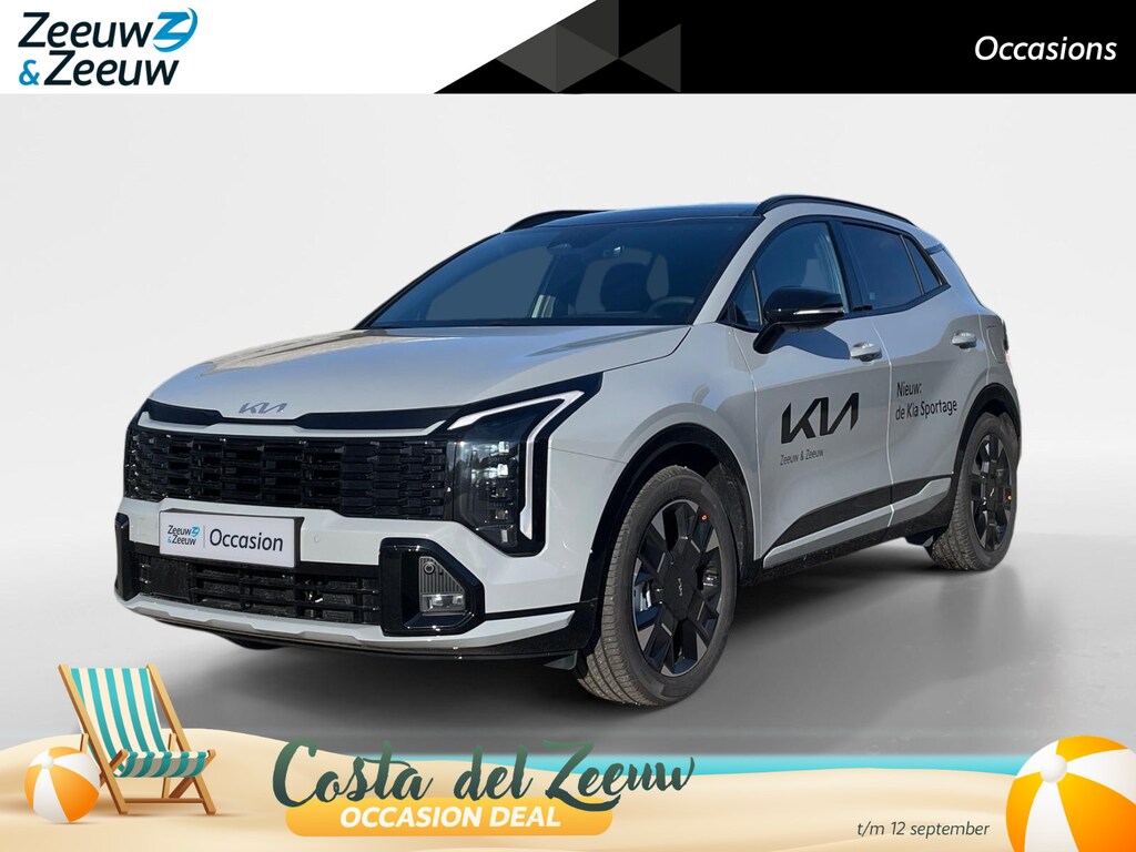 Kia Sportage 1.6 T-GDi Plug-in Hybrid GT-Line | PHEV | Navigatie | Climate control | Cruise control | Stoel + Stuur verwarming | Elektrische voorstoelen | Parkeer camera achter | Schuif kantel dak