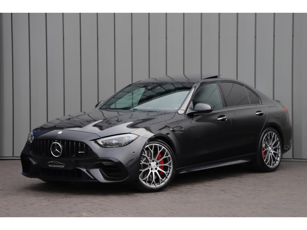 Mercedes-Benz C-klasse AMG 63 S E Performance | 680PK | Achterasbesturing | Head-up | Burmester | Keyless-go | Sfeerverlichting | Digital-light | Acc | 2025.