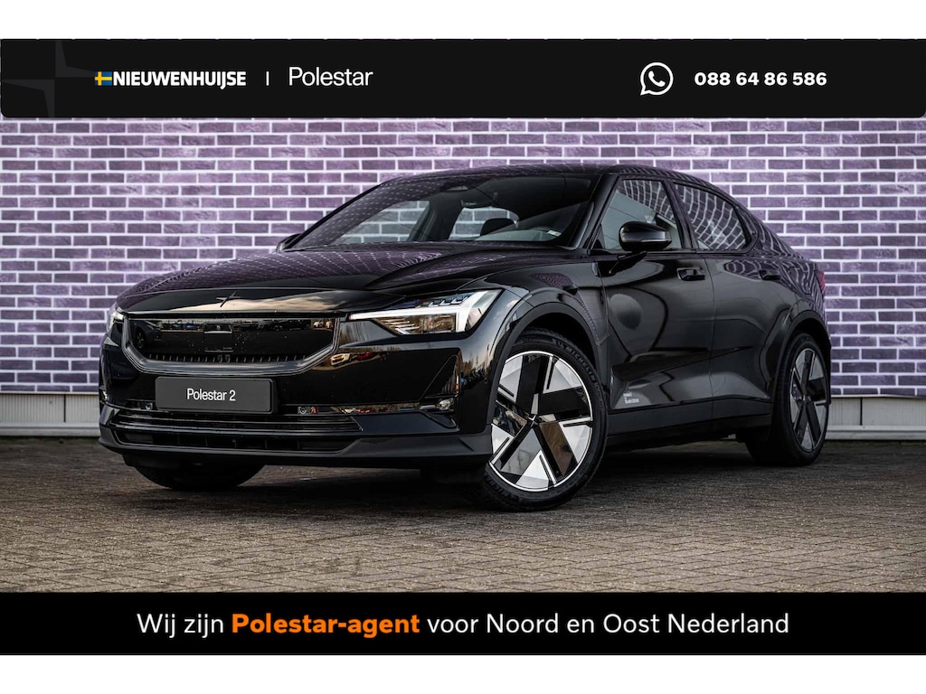Polestar 2 Long Range Single Motor Plus 82 kWh | Pilot Pack | Climate Pack | Pixel LED | Panoramadak | Warmtepomp |