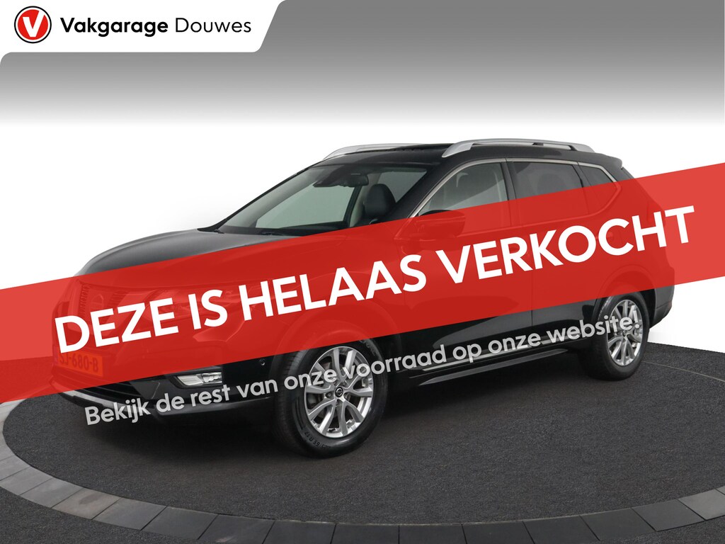 Nissan X-Trail 1.6 DIG-T Business | NAP | Pano | Stoelverwarming | Bomvol! | Stuurverwarming | Leder | Trekhaak | 1800kg trekgewicht! | Navi | Camera