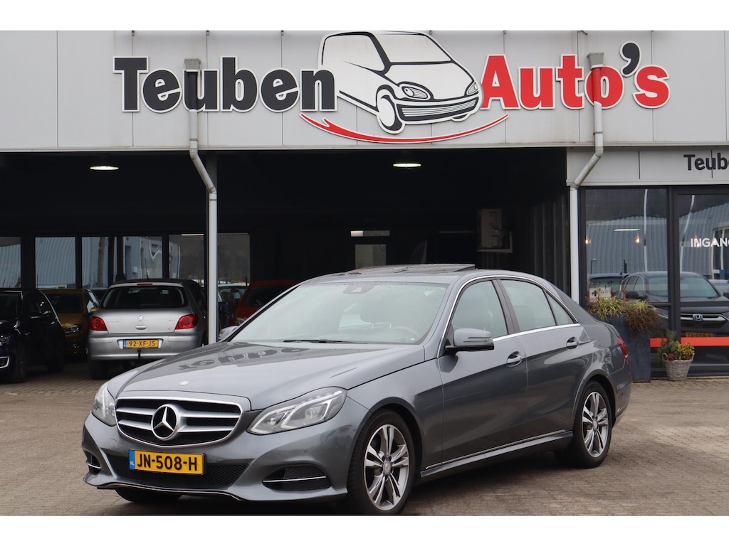 Mercedes-Benz E-klasse 350 BlueTEC Prestige Schuif- kanteldak, Cruise control, Lederen interieur, Navigatie, Climate control