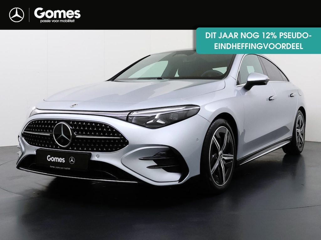 Mercedes-Benz CLA 180 Business Solution AMG | Panoramadak | Adaptieve Cruise Control | Dodehoekassistent | Verkeersbordenassistent | Adaptieve Grootlichtassistent | Stoelverwarming | Sfeerverlichting | Apple CarPlay | Android Auto | Achteruitrijcamera | Parkeersensoren
