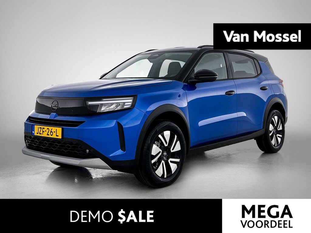 Opel Frontera 1.2 Turbo Hybrid GS 7p. | DEMO SALE! | Snel Leverbaar | Navigatie | Camera | Stuur + Stoelverwarming |