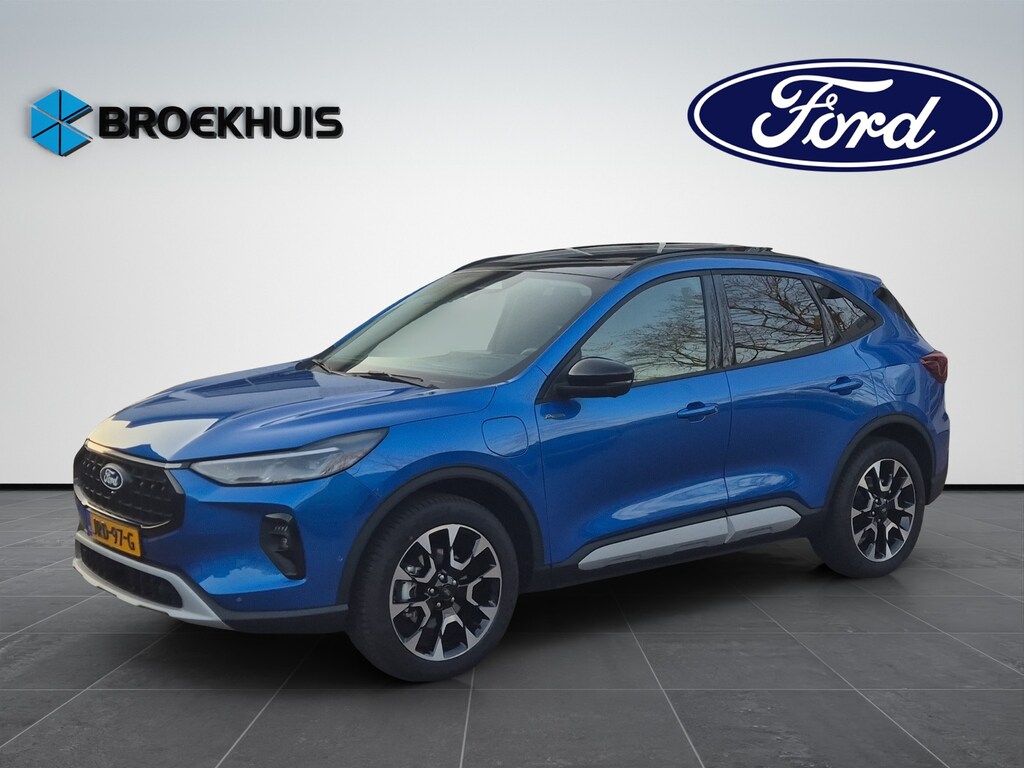 Ford Kuga 2.5 PHEV Active X 243pk | Elektr. trekhaak | Panoramadak | Adaptive Cruise | Dodehoek Detectie | 19" LMV |