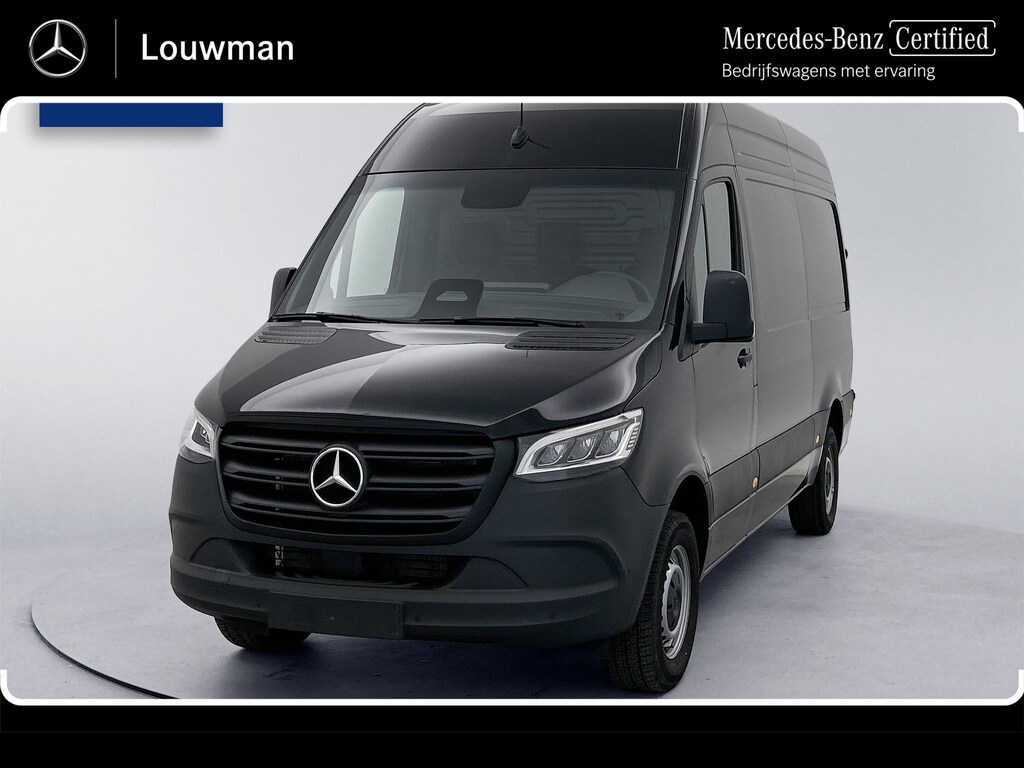 Mercedes-Benz Sprinter 319 CDI L2H2 Pro Led Trekhaak Navigatie Parkeerpakket Stoelverwarming Led high performance