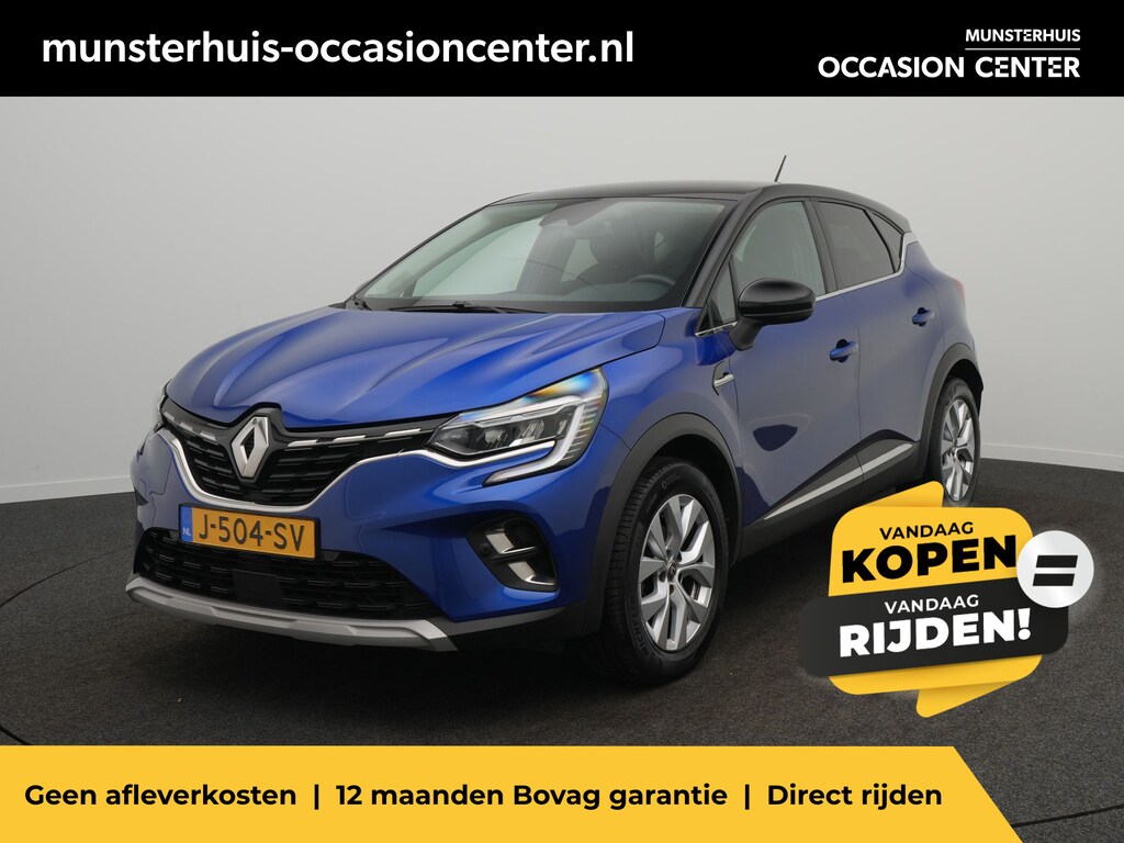 Renault Captur TCe 100 Intens - Occasion Lease vanaf €539 p/m - RIJKLAARPRIJS - Achteruitrijcamera - Cruise Control