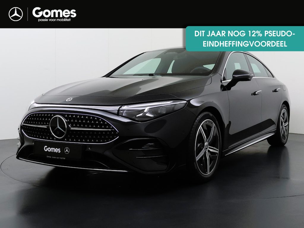 Mercedes-Benz CLA 180 Business Solution AMG | Panoramadak | Adaptieve Cruise Control | Dodehoekassistent | Verkeersbordenassistent | Adaptieve Grootlichtassistent | Stoelverwarming | Sfeerverlichting | Apple CarPlay | Android Auto | Achteruitrijcamera | Parkeersensoren