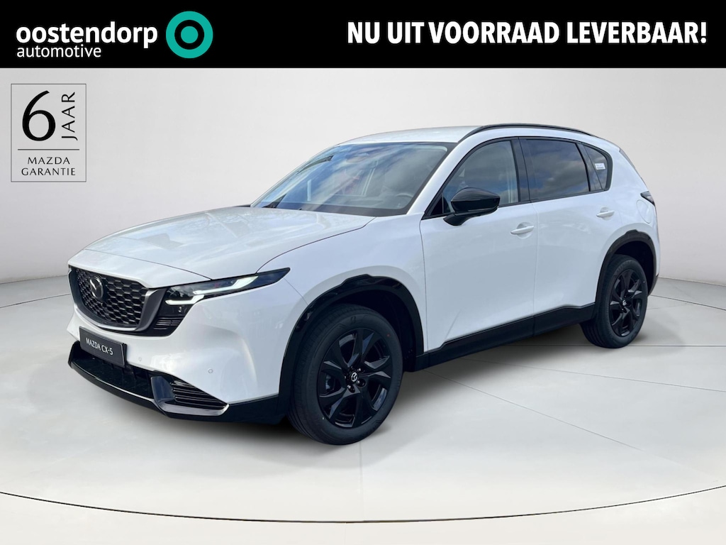 Mazda CX-5 2.5 E-SKYACTIV G 141 M HYBRID Homura | Leder | 2000KG Trekgewicht | Model 2026!