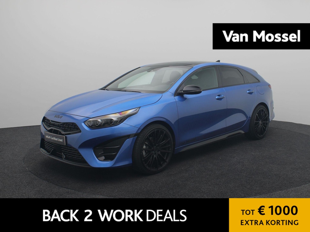 Kia ProCeed 1.5 T-GDi GT-Line |  Automaat | Navigatie | Panoramadak | Apple Carplay / Android Auto | Climate Control | Camera | Digital Cockpit | Kia Connect | Stoel- Stuurverwarming | Adaptive Cruise Control | Lichtmetalen Velgen |