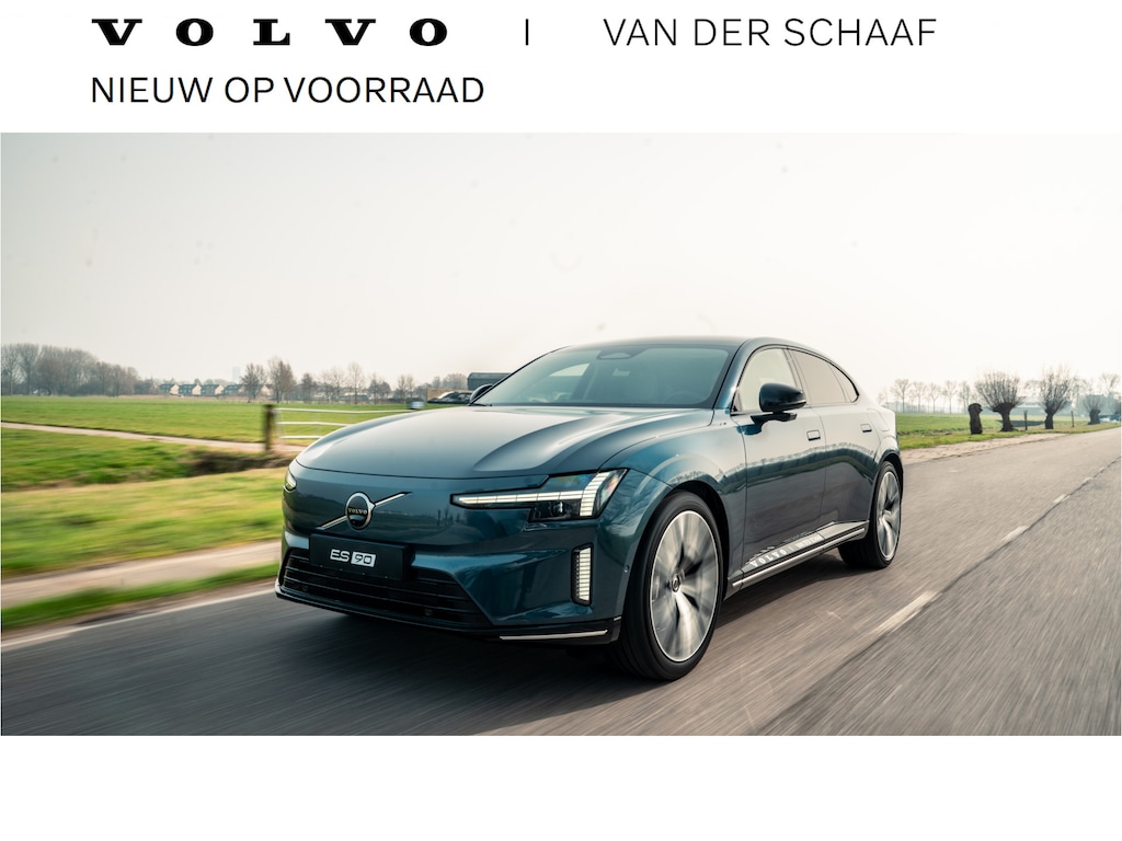 Volvo ES90 Extended Range Ultra / Direct Leverbaar / Luchtvering / 22'' / Pilot Assist / Chrome Pack / Geventileerd Nappaleer / Getint Glas /