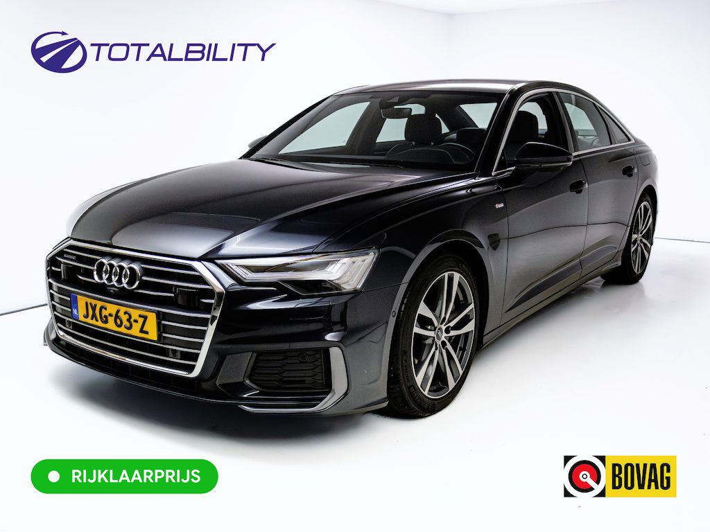 Audi A6 Limousine 50 TFSI e quattro S-Line | Panoramadak | Voorstoelen- & achterbank verwarmd | Camera | Adaptieve Cruise | Electrische trekhaak, Electrische achterklep, Matrix Led