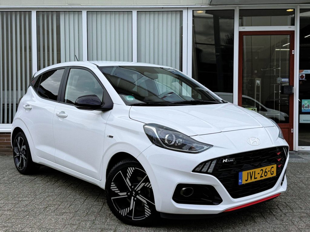 Hyundai i10 1.0 T-GDI N Line 5-zits 101 PK I Carplay I Camera I Stoel/Stuurverw. I Rijklaar I Navi I Clima I Cruise