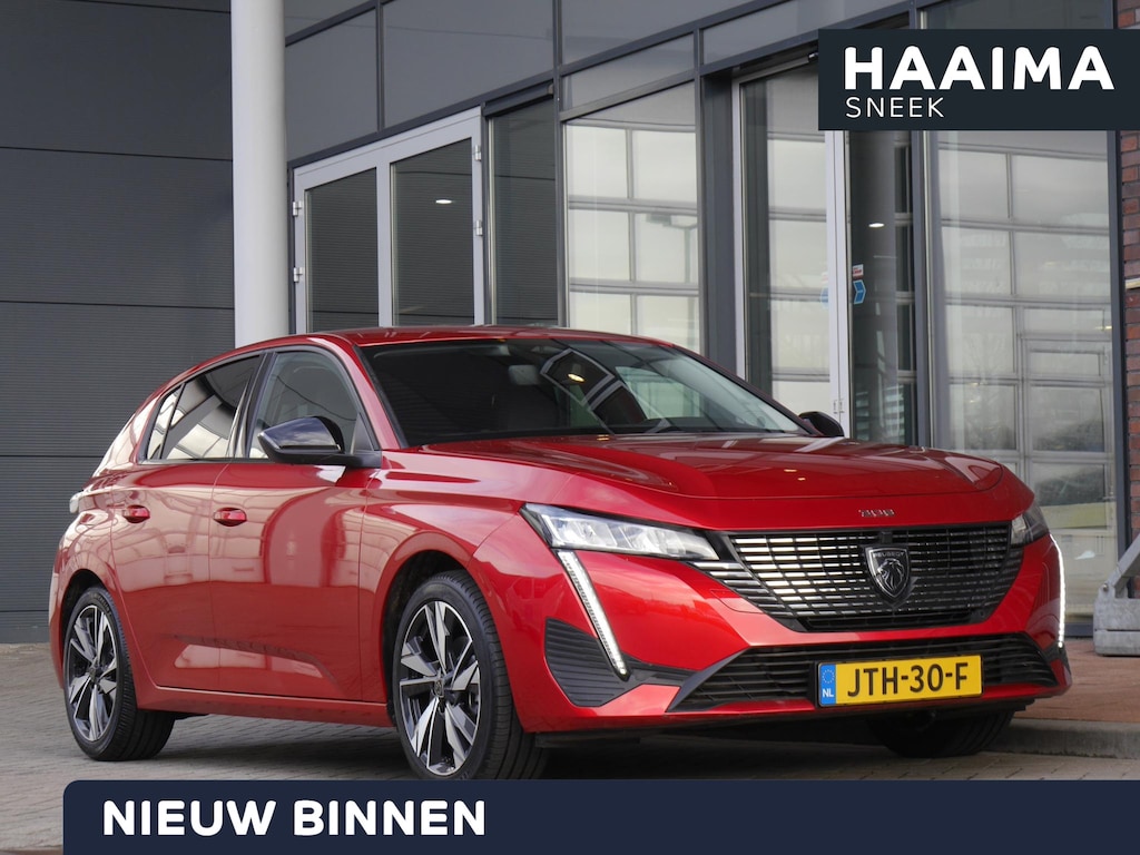 Peugeot 308 1.2 PureTech Allure | 130PK | Navigatie | Climate control | Lichtmetalen velgen | Achteruitrijcamera | Keyless entry en start | Parkeersensoren v+a
