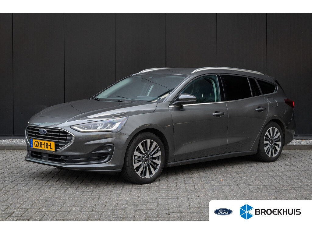 Ford Focus Wagon 1.0 EcoBoost Hybrid Titanium X | WINTER PACK | AGR-STOELEN | B&O | Achteruitrijcamera | Airco (automatisch) | Binnenspiegel automatisch dimmend