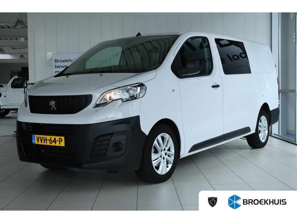 Peugeot Expert 2.0 BlueHDI 180 S&S DC | Cruise Control | Trekhaak | Betimmering | Leder | LMV | Camera | Carplay | Climate |