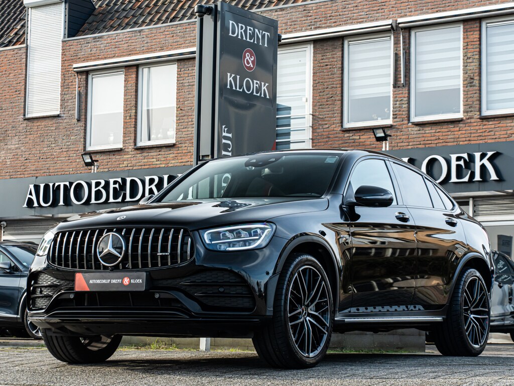 Mercedes-Benz GLC Coupe AMG 43 4MATIC BURMESTER HUD 21 INCH 360 CAMERA ALCANTARA HEMEL AMG PERFORMANCE