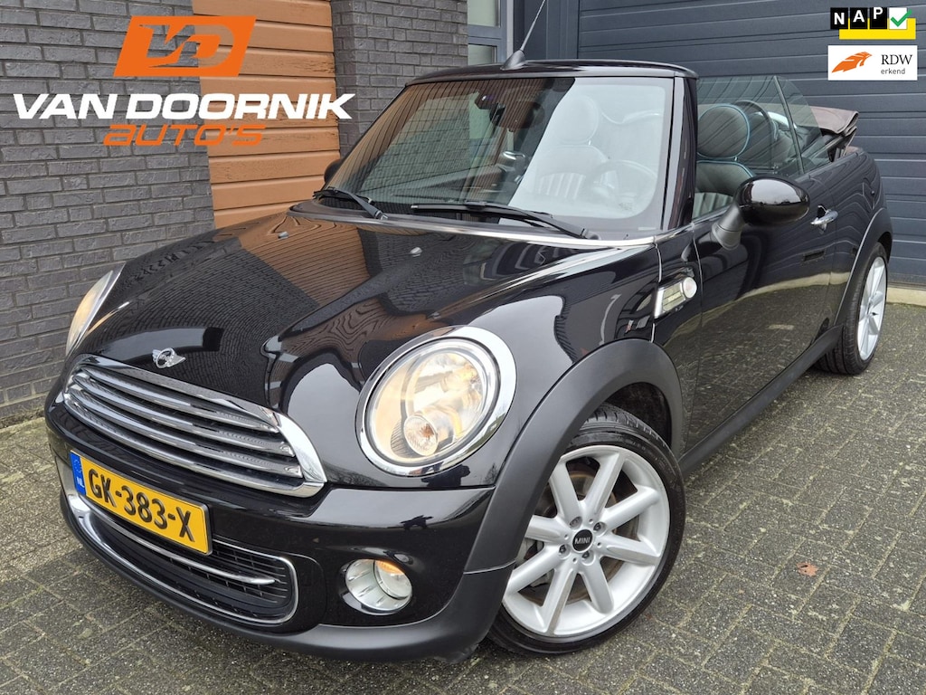 MINI Cooper Mini Cabrio 1.6 Cabrio Highgate Leder/Airco/Origineel NL!