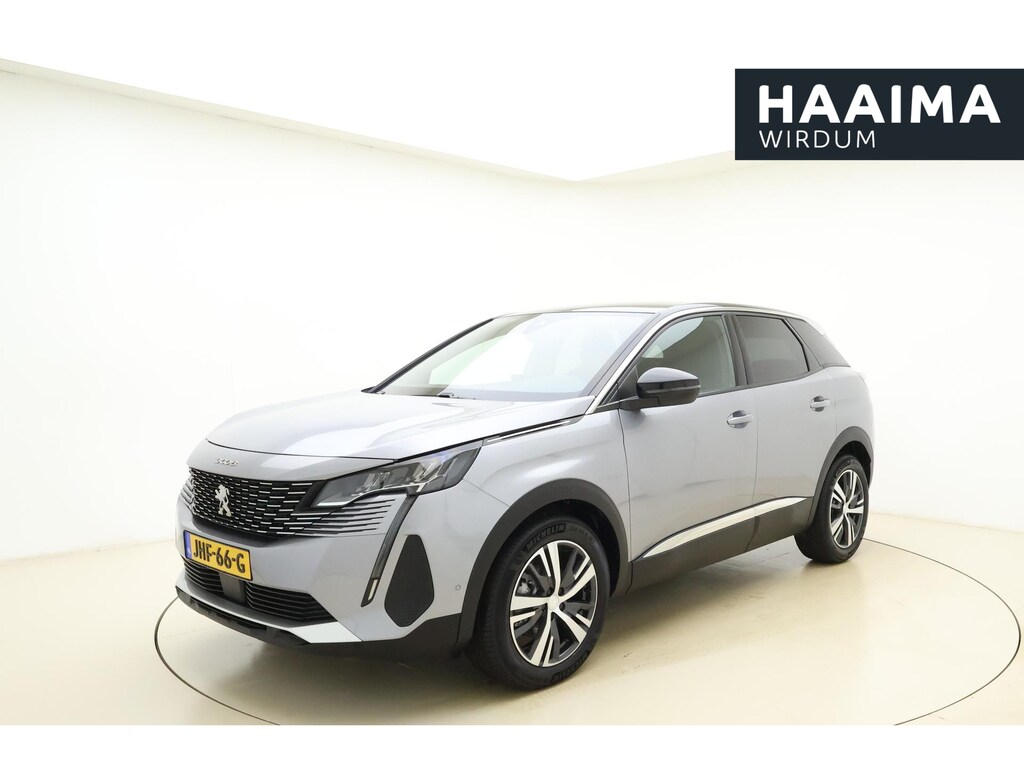 Peugeot 3008 1.2 Hybrid 136 Allure | DEMO | Elektr. achterklep | Navigatie | Achteruitrijcamera | Climate Control | Half lederen bekleding | Keyless Entry