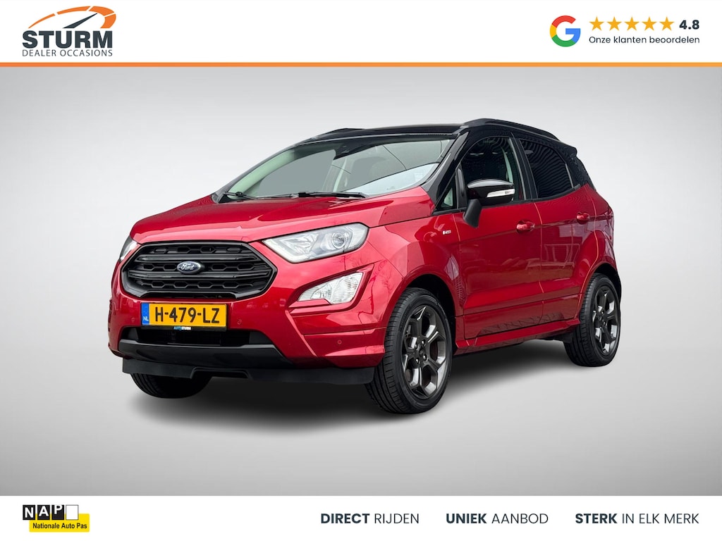 Ford EcoSport 1.0 EcoBoost ST-Line NL-Auto incl. Trekhaak Afneembaar!