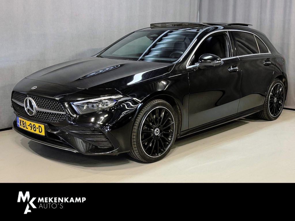 Mercedes-Benz A-klasse 250 e AMG Line 18"/SOH 93%/Panoramadak/Head-up/Memory l+r/Stoel + stuurverwarming/Matrix LED/360 camera/Keyless/Dodehoek/Apple Carplay & Android Auto
