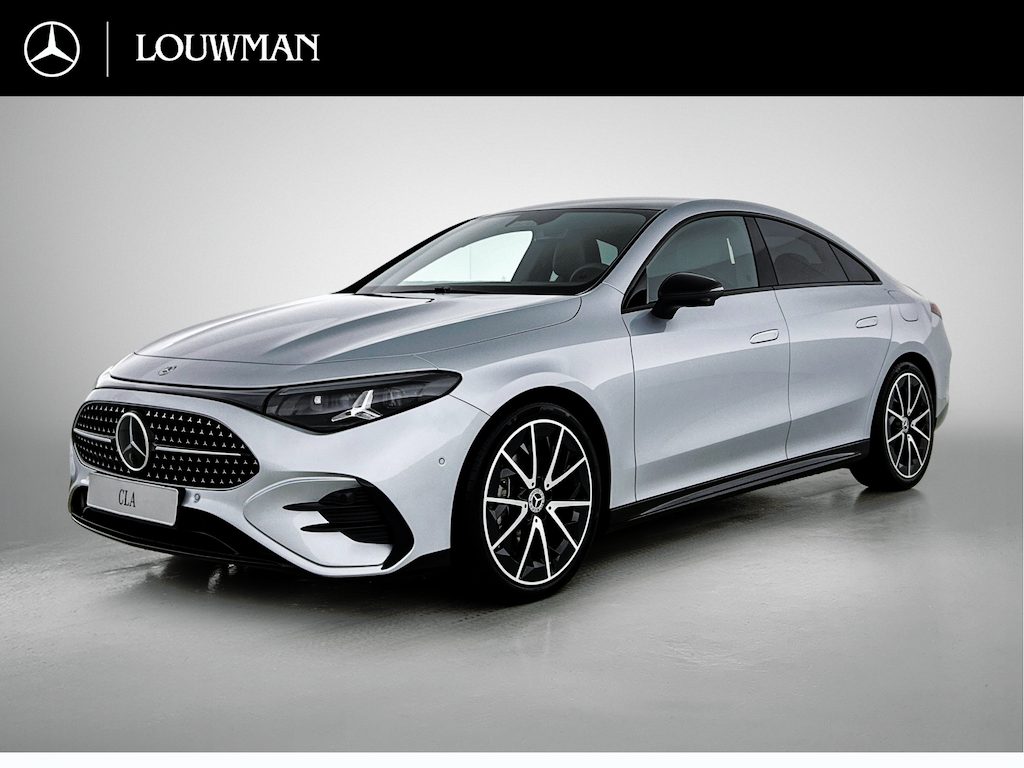Mercedes-Benz CLA 180 Business Solution AMG | Nightpakket | Multibeam Led | Thermotronic | Trekhaak | Memorypakket | 19 inch AMG velgen | Sierdelen aluminium | Adaptieve cruisecontrol |