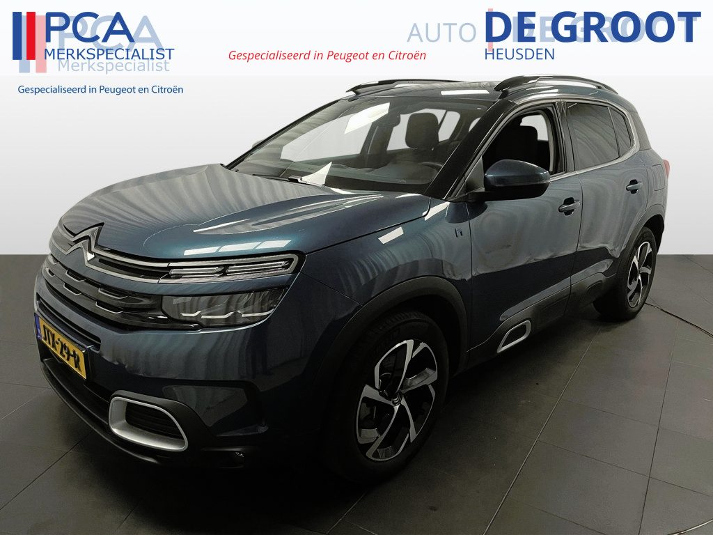 Citroën C5 Aircross SHINE AUTOMAAT HYbrid 225pk Navi+Carplay | Velours-Leer