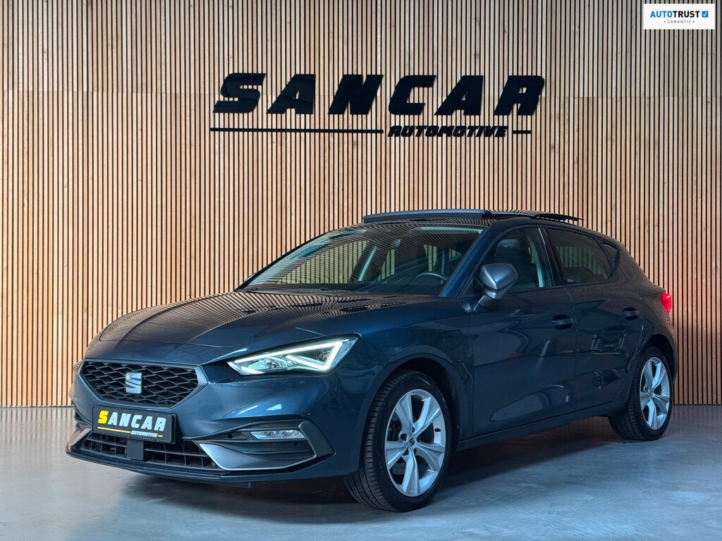 SEAT Leon 1.4 TSI eHybrid PHEV FR PANO|AMBIENT|MATRIX KOPLAMPEN|STOEL + STUUR VERWARMING| 17 INCH LMV