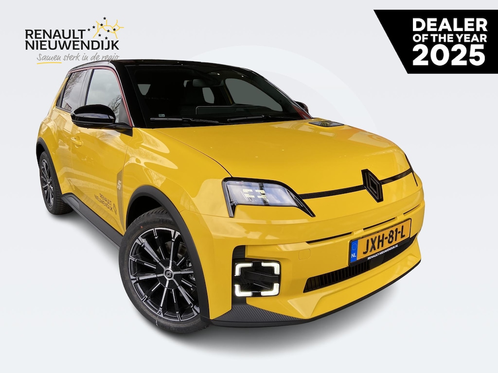 Renault R5 comfort range Techno 52 kWh / 410 WLTP / 150PK / DEMO / PACK WINTER / ALL WEATHER BANDEN / 18" INCH CHRONO VELGEN /