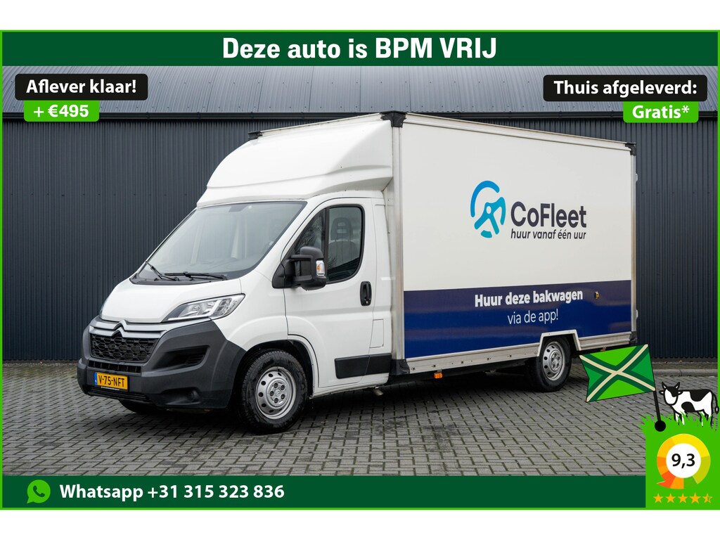 Citroën Jumper **2.0 BlueHDi | Bakwagen | Uniek laadsysteem | Camera | Cruise | Navi | Airco**