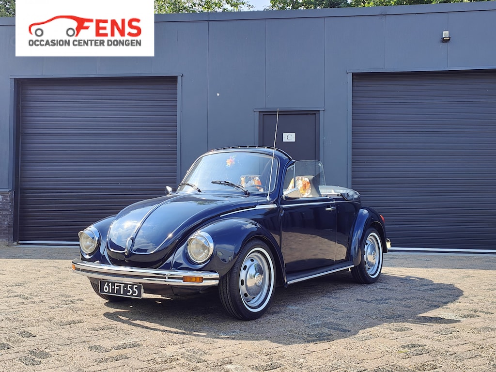 Volkswagen Kever Cabriolet 1303 LS BELASTINGVRIJ EN APK VRIJ!! ORIGINEEL NL! LEES TEKST!