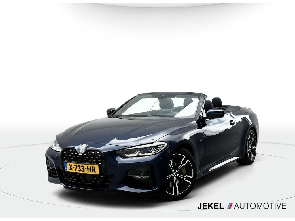BMW 4-Serie Cabrio 430i High Exec. M-Sport Airscarf, Camera, elektrische stoelen, H/K geluidsinstallatie, Camera, Apple CarPlay,enz