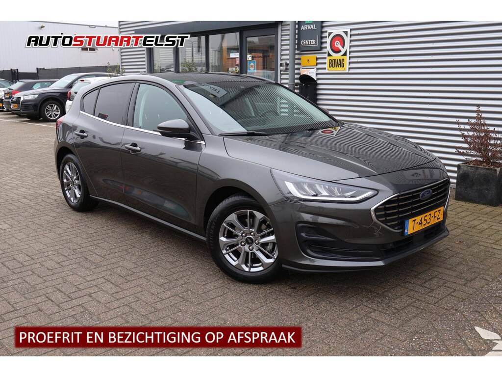 Ford Focus 1.0 Hybrid Titanium 1e Eigenaar | Volledig Onderh | NAP | BTW | Carplay | Navi | Cruise | Start/Stop | Bots | Full Led | PDC | Hill-Hold