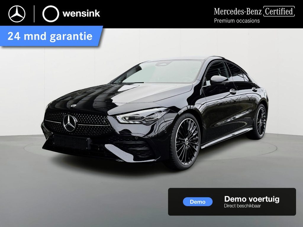 Mercedes-Benz CLA 180 Business Solution AMG | Night | Panoramaschuifdak |  AMG Line Plus | Head-up display | Burmester | 360° camera | Winter pakket | Trekhaak