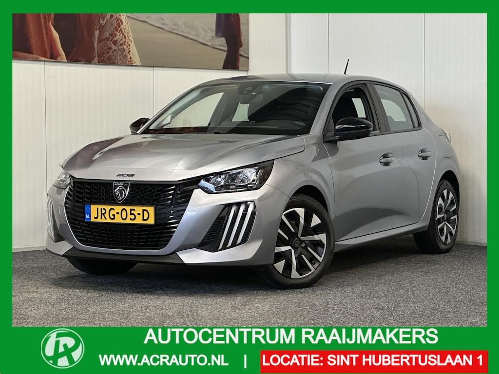 Peugeot 208 1.2 ACTIVE 75PK MODEL 2025 NAVIGATIE VIA APPLE CARPLAY/ANDROID PARKEERSENSOREN CRUISE CONTROL AIRCO RIJSTROOKSENSOREN LED VERLICHTING ZEER MOOI !!