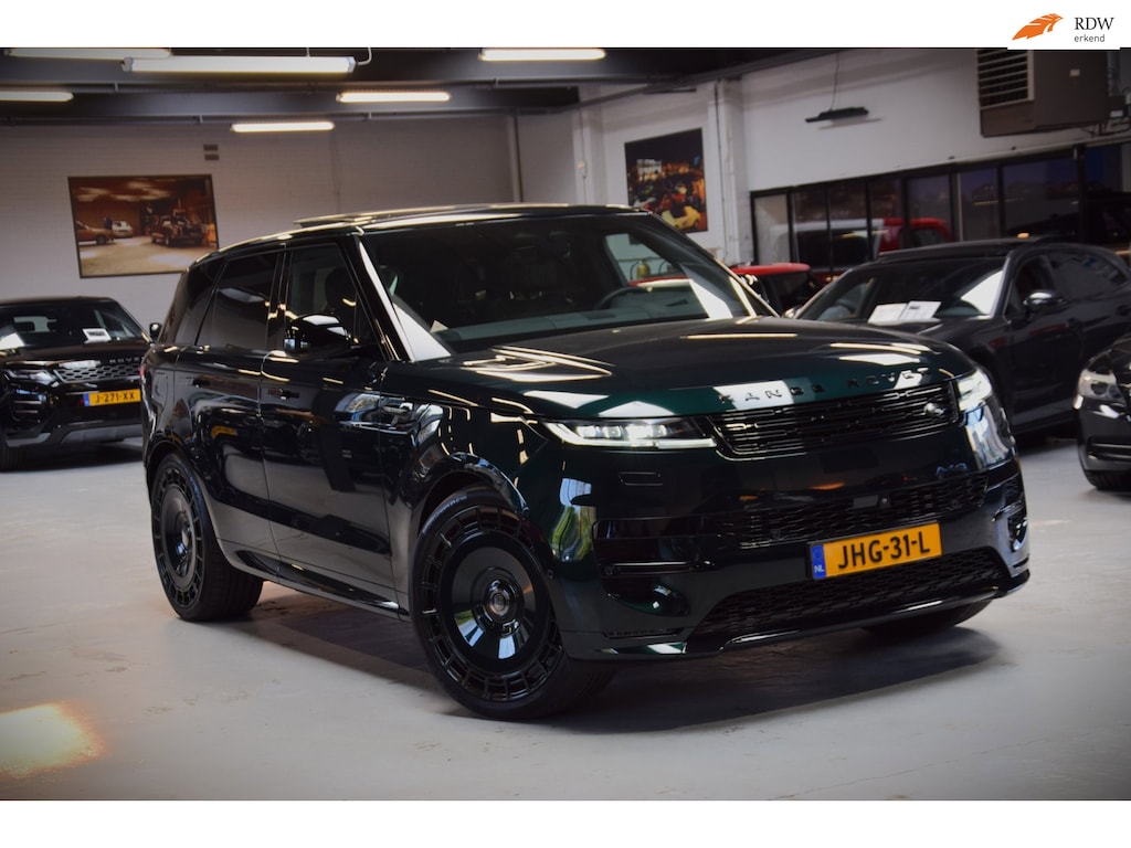 Land Rover Range Rover Sport 3.0 P460e Dynamic HSE PHEV 1e Eig.|Org.NL|Massage|Britisch Racing Green|NP.152.000