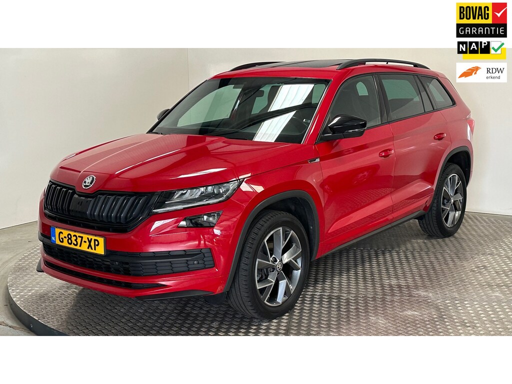 Skoda Kodiaq 1.5 TSI Sportline Business benzine automaat navigatie panoramadak parkeersensoren stoelverwarming led