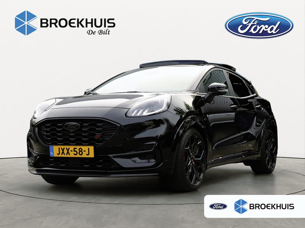 Ford Puma 1.0EB Hybrid ST-X | DIRECT RIJDEN! | NL-AUTO! | 1E EIGENAAR! | PERFORMANCE PACK | WINTERPACK | ADAPTIVE CRUISE | PANODAK | 360° CAMERA | LANE ASSIST | DEALER OH! | FORD PERFORMANCE STOELEN