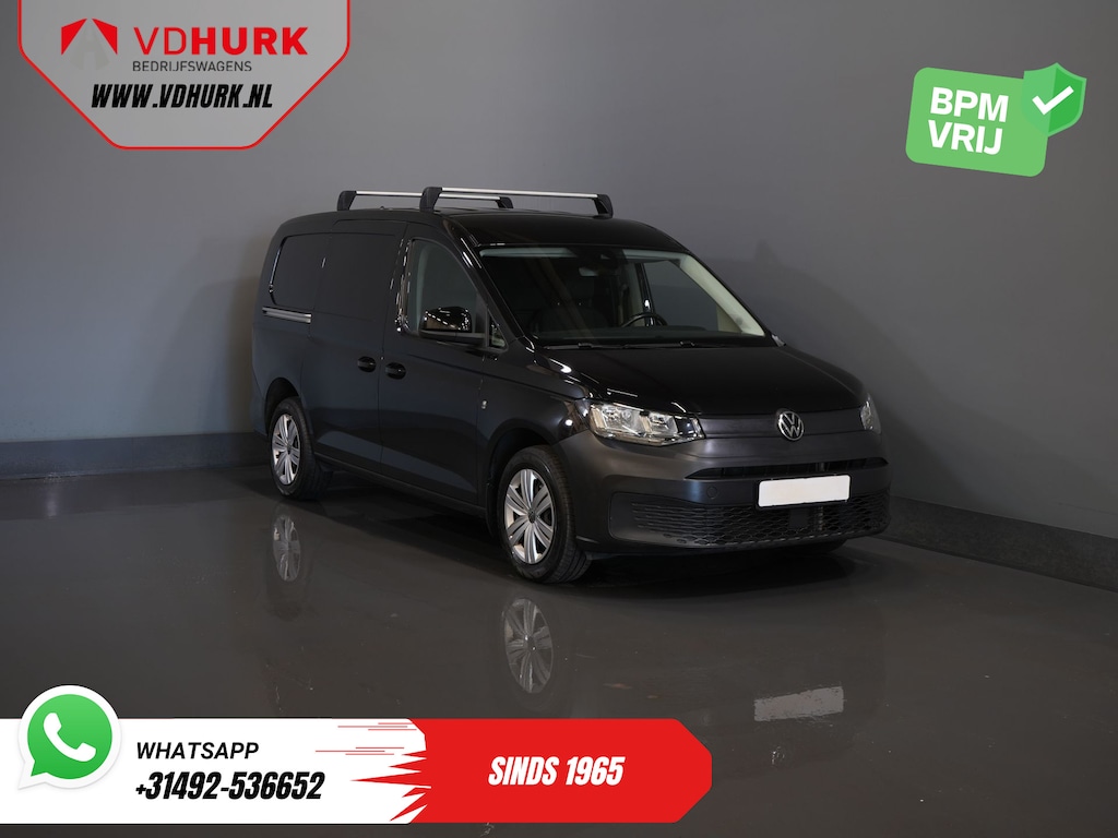 Volkswagen Caddy Maxi Cargo 2.0 TDI 125 pk DSG Aut. Standkachel/ Stoelverw./ Carplay/ Cruise/ Trekhaak/ Airco/ PDC