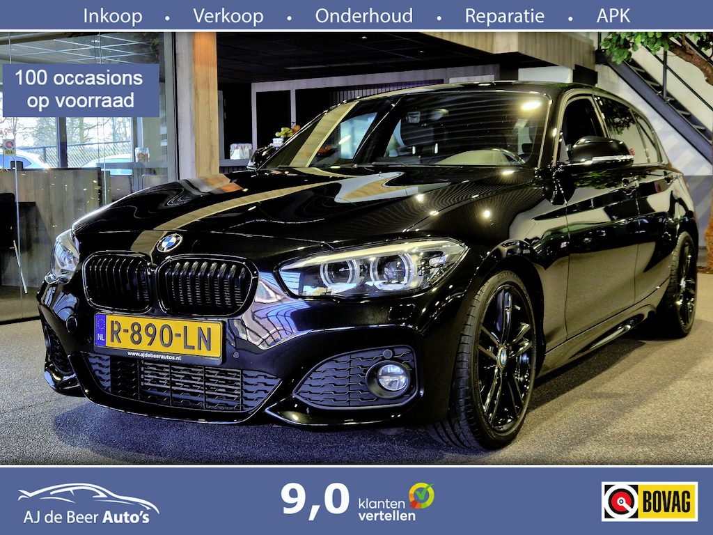 BMW 1-Serie M-Sport Shadow Edition Camera | Leder | Stoelverwarming | Zwarte hemel | CarPlay | Cruise