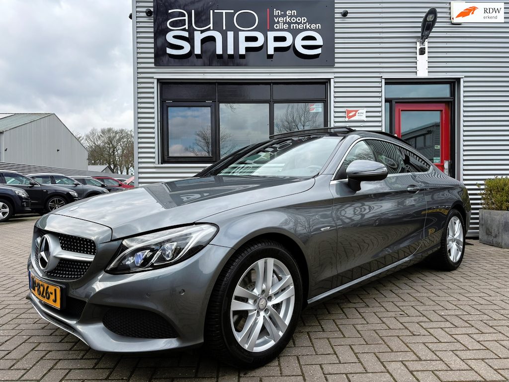 Mercedes-Benz C-klasse Coupé 250 Edition 1 -211 PK!-PANORAMADAK-BURMESTER-SPORSTOELEN-SFEERVERLICHTING-CAMERA-LED-ETC.